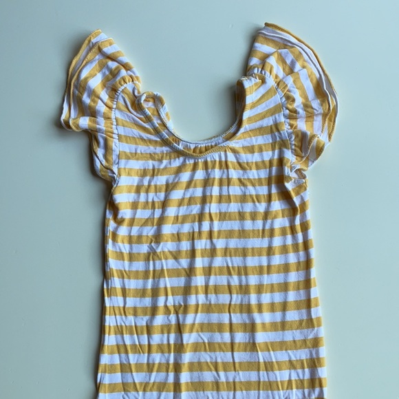 This Tribe Of Three | Yellow Striped Leotard | 7/8 - Picture 4 of 12